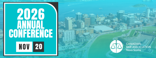 2025 Annual Conference CBA Nova Scotia